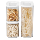 Artikelbild 1 für MEPAL Vorratsdosen-Set Modula weiß, 1 Set, Artikelnummer 434763