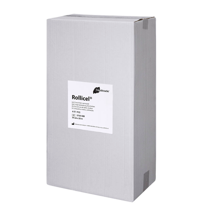 Artikelbild 6 für Meditrade® Ärztekrepp ROLLICEL® 1-lagig weiß 59,0 cm x 50,0 m, 6 Rollen, Artikelnummer 566089