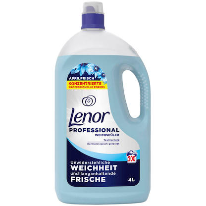 Artikelbild 2 für Lenor Professional APRILFRISCH Weichspüler flüssig, 4,0 l, Artikelnummer 527646