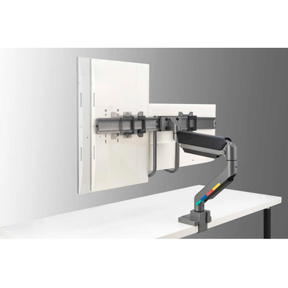 Artikelbild 15 für Kensington Monitor-Halterung SmartFit™ Dual K58272WW dunkelgrau für 2 Monitore, Tischklemme, Artikelnummer 734016