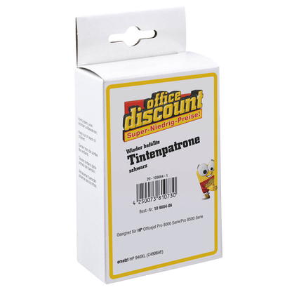 Artikelbild 3 für office discount schwarz Druckerpatrone kompatibel zu HP 940XL (C4906AE), Artikelnummer 109884