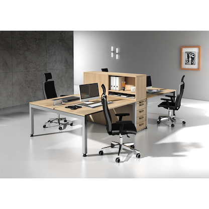 Artikelbild 5 für HAMMERBACHER Container-Aufsatz nussbaum 42,8 x 80,0 x 53,0 cm, Artikelnummer 500583