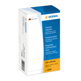 Artikelbild 1 für 500 HERMA Frankieretiketten 4328 weiß 130,0 x 40,0 mm, Artikelnummer 144113