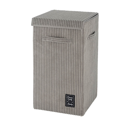 Artikelbild 4 für WENKO Wäschekorb Cora grau, Artikelnummer 531493