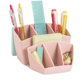 Artikelbild 1 für cep Schreibtisch-Organizer Mineral rosa Polystyrol 6 Fächer 14,3 x 15,8 x 9,3 cm, Artikelnummer 251159