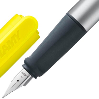 Artikelbild 7 für LAMY nexx Patronenfüller neonyellow/silber A (für Anfänger), Artikelnummer 277717