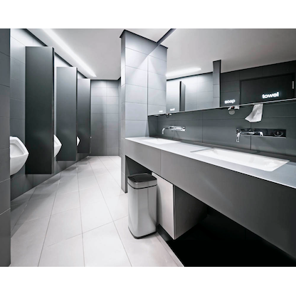 Artikelbild 10 für DURABLE No Touch Mülleimer 21,0 l edelstahl, Artikelnummer 299638