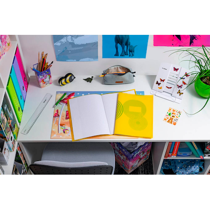 Artikelbild 4 für HERMA Heftumschlag PLUS transparent/gelb DIN A4, Artikelnummer 608608