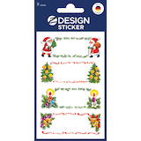 Artikelbild 1 für AVERY Zweckform Aufkleber Weihnachtsmotive, 12 Etiketten, Artikelnummer 723637