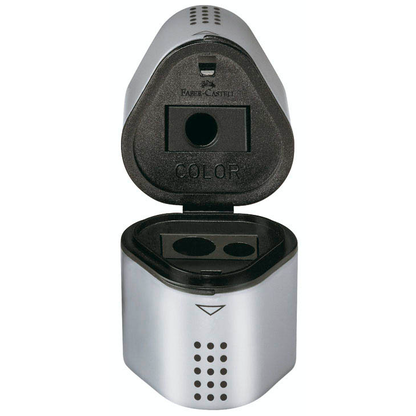 Artikelbild 4 für FABER-CASTELL GRIP 2001 Bleistift-Set HB silber mit Radierer, 1 Set, Artikelnummer 887661