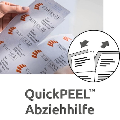 Artikelbild 7 für 200 AVERY Zweckform Versandetiketten L7168-100 weiß 199,6 x 143,5 mm, Artikelnummer 358069