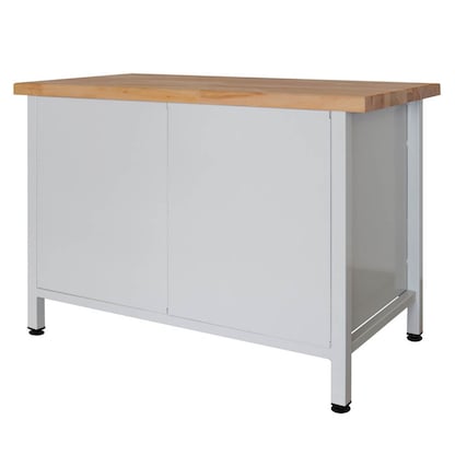 Artikelbild 5 für ADB Werkbank lichtgrau, blau 120,0 x 60,0 x 84,0 cm, Artikelnummer 674782