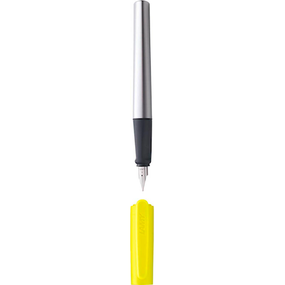 Artikelbild 4 für LAMY nexx Patronenfüller neonyellow/silber A (für Anfänger), Artikelnummer 277717