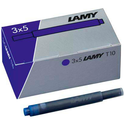 Artikelbild 4 für LAMY T10 Tintenpatronen für Füller königsblau 15 St., Artikelnummer 362998
