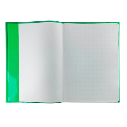 Artikelbild 2 für HERMA Heftumschlag PLUS transparent/grün DIN A4, Artikelnummer 608566