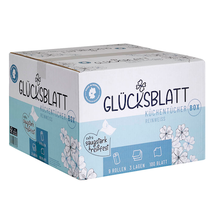 Artikelbild 3 für Küchenrollen reinweiß 3-lagig, 9 Rollen, Artikelnummer 671707