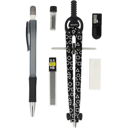 Artikelbild 2 für WESTCOTT Zirkel schwarz, Artikelnummer 648582