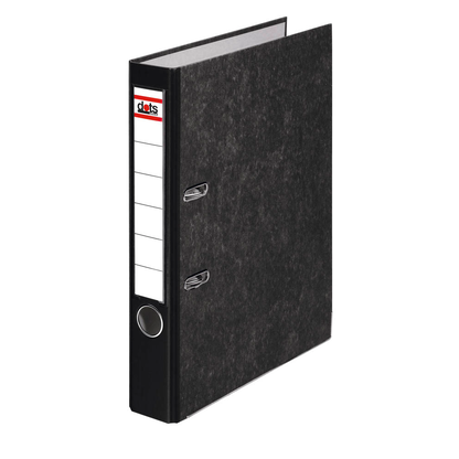 Artikelbild für dots Ordner schwarz marmoriert Karton 5,0 cm DIN A4, Artikelnummer 489484