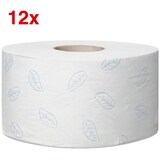 Artikelbild 1 für TORK Jumbo-Toilettenpapier T2 Premium Mini 2-lagig Recyclingpapier, 12 Rollen, Artikelnummer 797217