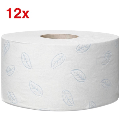 Artikelbild 19 für TORK Jumbo-Toilettenpapier T2 Premium Mini 2-lagig Recyclingpapier, 12 Rollen, Artikelnummer 797217