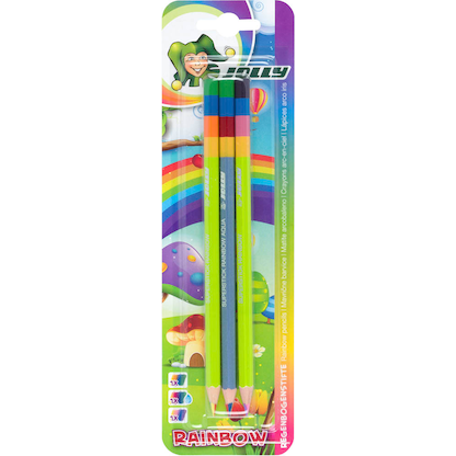Artikelbild 15 für JOLLY SUPERSTICK RAINBOW Buntstifte farbsortiert, 3 St., Artikelnummer 478567