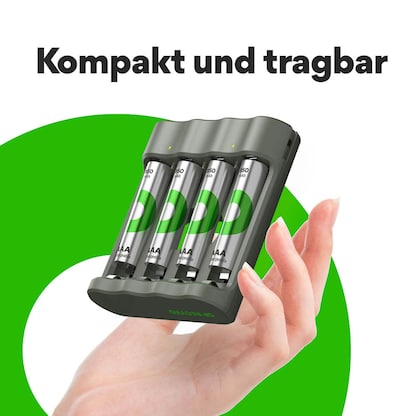 Artikelbild 6 für GP B441U 4-Port USB-Akku-Ladegerät inkl. Akkus, Artikelnummer 255329
