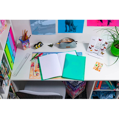 Artikelbild 4 für HERMA Heftumschlag PLUS transparent/grün DIN A4, Artikelnummer 608566