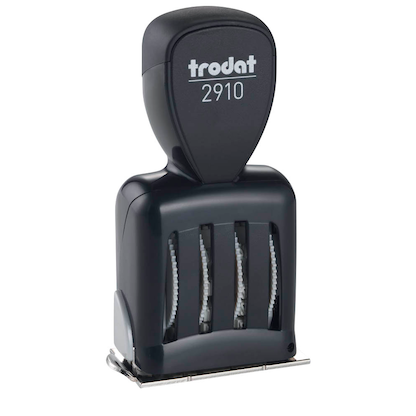 Artikelbild 2 für trodat Datumstempel mit Text individualisierbar Classic 2910 P01 Logo möglich, 1 St., Artikelnummer 640647