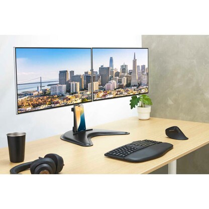 Artikelbild 10 für Kensington Monitor-Halterung SmartFit™ Ergo K58271WW schwarz für 2 Monitore, Bodenständer, Artikelnummer 733989