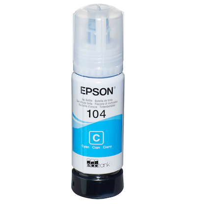 Artikelbild 3 für EPSON 104/T00P24 cyan Tintenflasche, Artikelnummer 576963