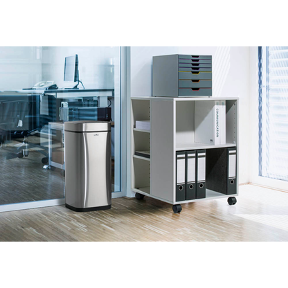Artikelbild 3 für DURABLE No Touch Mülleimer 21,0 l edelstahl, Artikelnummer 299638