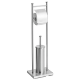 Artikelbild 1 für Zeller WC-Garnitur silber Metall, Artikelnummer 327092