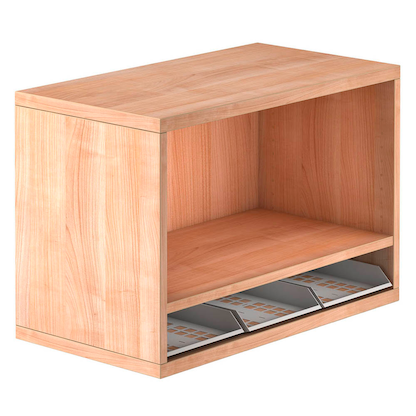 Artikelbild 4 für HAMMERBACHER Container-Aufsatz nussbaum 42,8 x 80,0 x 53,0 cm, Artikelnummer 500583