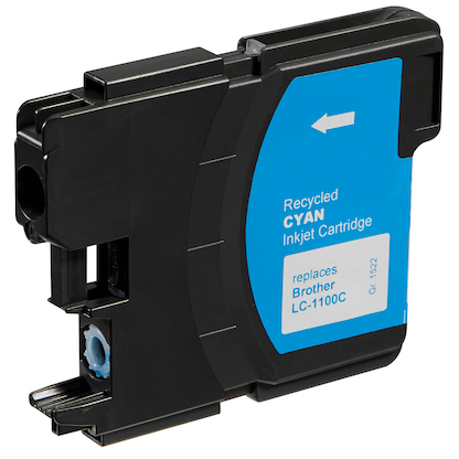 Artikelbild 4 für office discount schwarz, cyan, magenta, gelb Druckerpatronen kompatibel zu brother LC-1100BK/C/M/Y, 4er-Set, Artikelnummer 314561