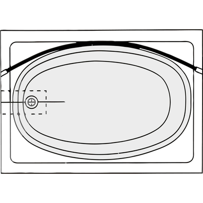 Artikelbild 4 für WENKO Metall Teleskop-Duschvorhangstange gebogen Badewannenstange, Artikelnummer 802787