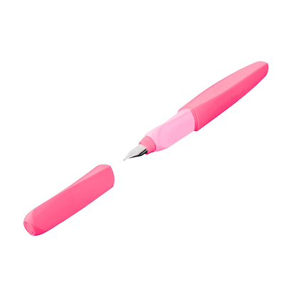 Artikelbild für Pelikan Twist® Color Blocking Patronenfüller berry pink M (mittel), Artikelnummer 574257