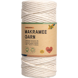 Artikelbild 1 für folia Makramee Garn natur Pure natural Ø 3,5 mm, Artikelnummer 963407