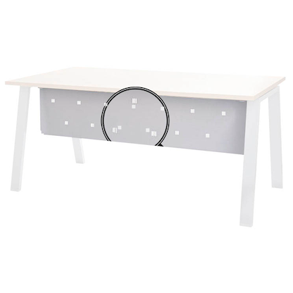 Artikelbild 2 für rocada Modesty Sichtblende weiß 141,0 x 26,0 cm, Artikelnummer 117297