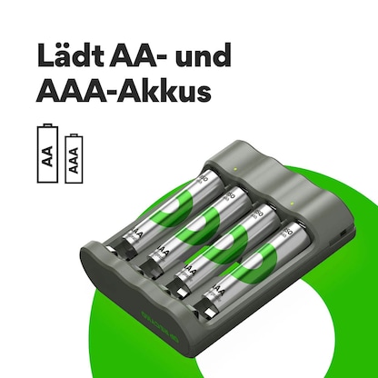 Artikelbild 8 für GP B441U 4-Port USB-Akku-Ladegerät inkl. Akkus, Artikelnummer 255329