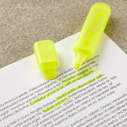 Artikelbild 24 für FABER-CASTELL TL 46 Textmarker farbsortiert, 24 St., Artikelnummer 443626