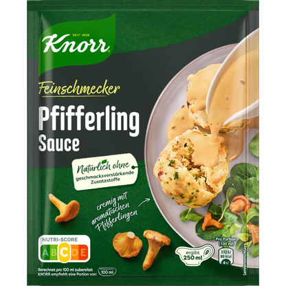 Artikelbild 1 für Knorr® Pfifferlingsauce 1 St., Artikelnummer 531671