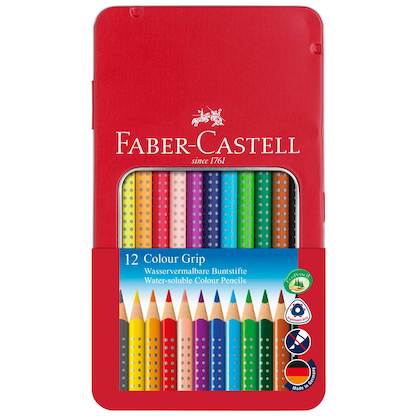 Artikelbild 12 für FABER-CASTELL Colour GRIP Buntstifte farbsortiert, 12 St., Artikelnummer 570804