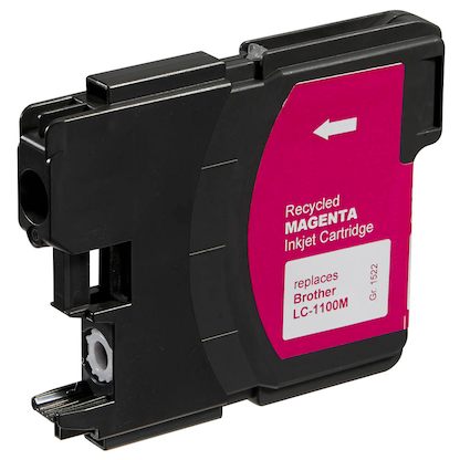 Artikelbild 5 für office discount schwarz, cyan, magenta, gelb Druckerpatronen kompatibel zu brother LC-1100BK/C/M/Y, 4er-Set, Artikelnummer 314561