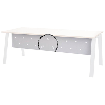 Artikelbild 2 für rocada Modesty Sichtblende weiß 181,0 x 26,0 cm, Artikelnummer 117459