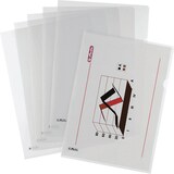 Artikelbild 1 für 100 herlitz Sichthüllen DIN A4 glasklar glatt 0,11 mm, Artikelnummer 351811