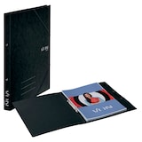 Artikelbild 1 für VON LEITZ Ringbuch 2-Ringe schwarz 2,5 cm DIN A4, 1 St., Artikelnummer 635328