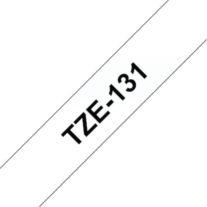 Artikelbild 4 für brother Schriftband TZe-131 TZE131, 12 mm schwarz auf transparent, Artikelnummer 653071