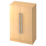 Artikelbild 1 für HAMMERBACHER Aktenschrank 7550 NU, V7550/3/3/NU ahorn 2 Fachböden 80,0 x 42,0 x 127,0 cm, Artikelnummer 864532