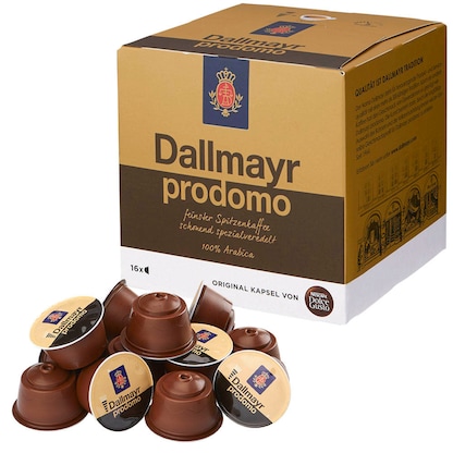 Artikelbild 4 für Dallmayr Prodomo Kaffeekapseln, Arabicabohnen 16 Portionen, Artikelnummer 694141