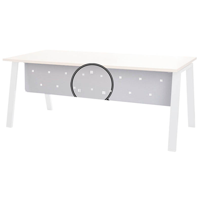 Artikelbild 2 für rocada Modesty Sichtblende weiß 161,0 x 26,0 cm, Artikelnummer 117469